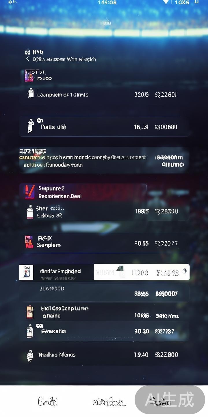 查看比分信息
点击感兴趣的比赛名称，进入比赛详细